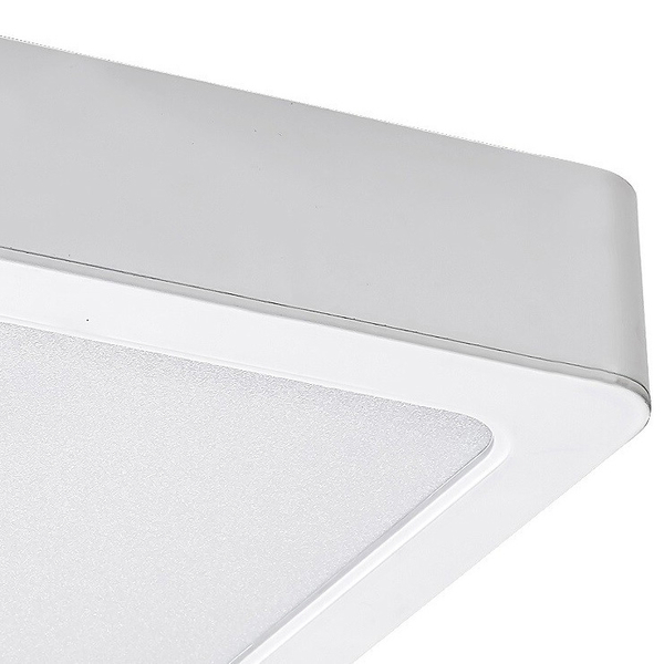 Kwadratowy plafon salonowy Shaun 3174 LED 12W 4000K nowoczesny biały