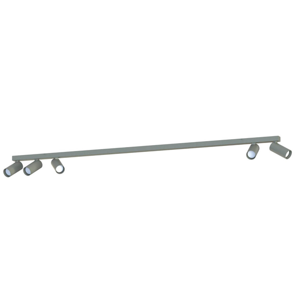 Nasufitowa lampa metalowa Fourty 11468 regulowana metalowa jedwabisty grafit