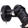 Industrialny kinkiet ścienny Egon 54650-1B reflektor filmowy czarny