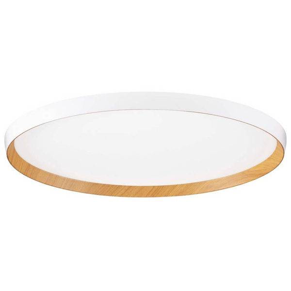 Sufitowa lampa do jadalni VINAMAR LE44890 LED 55W 2700-3000K biała drewniana