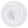 Minimalistyczna LAMPA sufitowa MANNI 41759-40 Globo metalowy plafon LED 40W 2700K - 6500K do salonu czarny