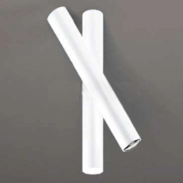 Downlight LAMPA sufitowa YABU 7262 Shilo metalowa OPRAWA tuby białe