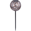 Lampka zewnętrzna Solar 33743 Globo LED 0,06W 3000K kula ball IP44 srebrna