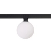 Sufitowa lampa 2-fazowa SAMI AZ7225 czarna biała LED 7W 4000K IP65 kula