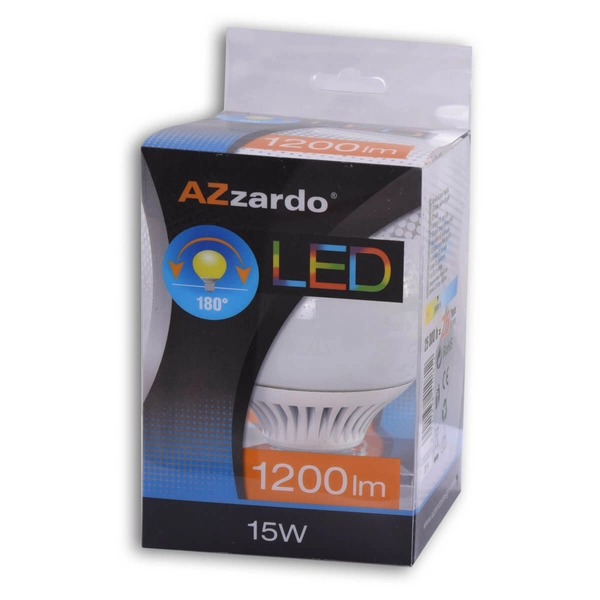 Kulista żarówka AZ1081 Azzardo E27 15W 1200lm 3000K biały