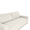 Sofa do salonu rozkładana Pllow KH1501100207 King Home sztruks wygoda jasny beżowy