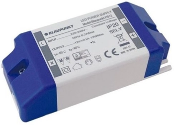 Zasilacz prostokątny LED Blaupunkt PS12 do taśm 12W