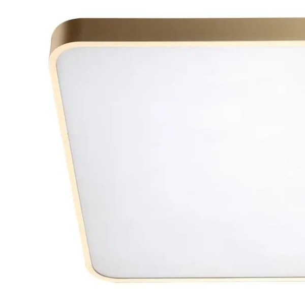 Złota lampa sufitowa Sierra 12100006-GD plafoniera LED 40W 4000K