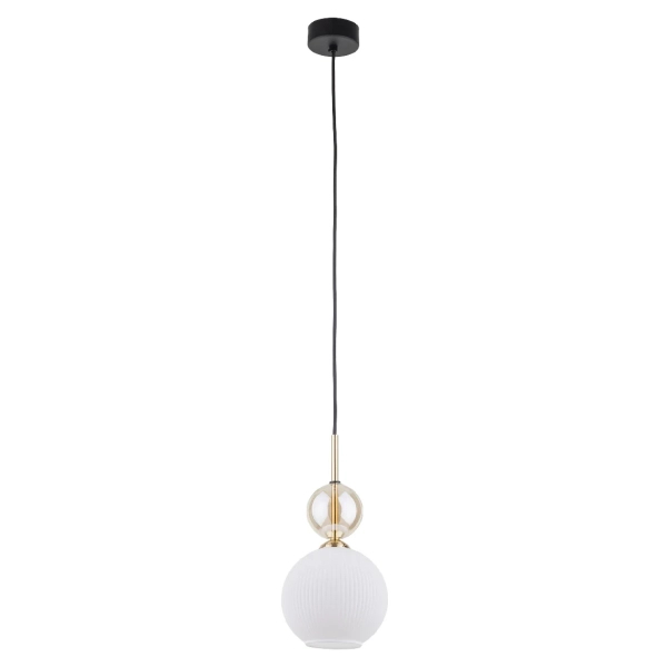 Lampa wisząca nad stołem Sophia Cognac 11590 kule biały złoty