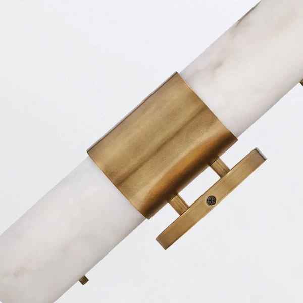 Łazienkowy kinkiet Ibiza QN-IBIZA-M-HB LED 21W 3000K podłużny IP44 mosiądz