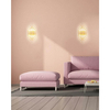 Sypialniana lampa ścienna Palazzo MSE010100327 Moosee kryształ przezroczysta złota
