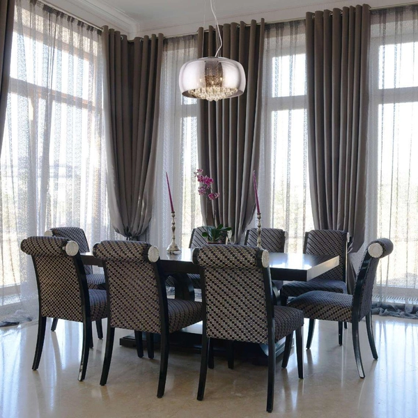 Lampa wisząca MOONLIGHT P0076-06X szklana glamour zwis krople łezki chrom