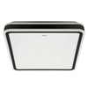 Łazienkowa LAMPA sufitowa AURELIA 03816 Ideus metalowa OPRAWA plafon LED 24W 4000K kwadratowy IP44 biały czarny