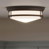 Sufitowa lampa do łazienki Hadley HK-HADLEY-F-OZ Hinkley IP44 brązowy biały