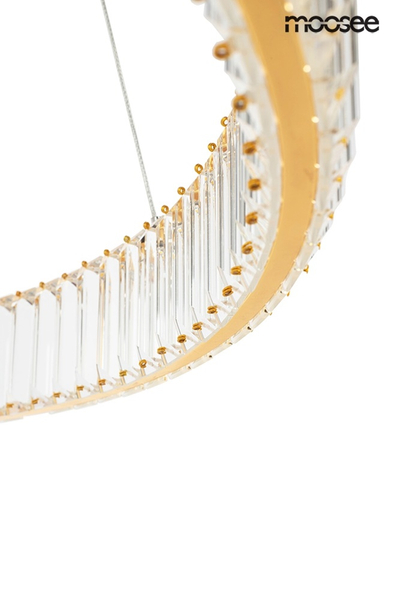 Wisząca lampa glamour Liberty LED 62,6W 3000K kaskada złota