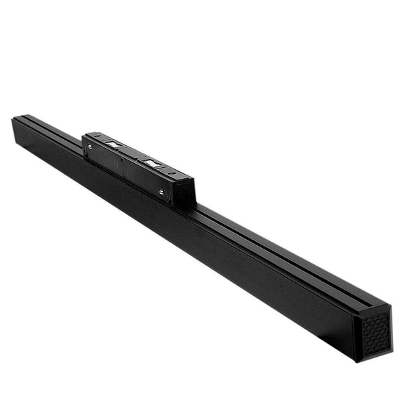 Podłużna lampa magnetyczna DALI 1145 Domeno LED 12W 2700-6000K do jadalni czarna