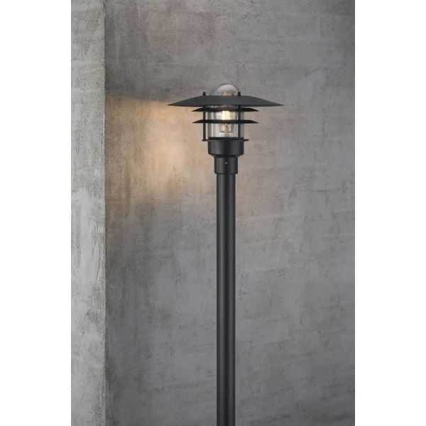 Stojąca lampa zewnętrzna Lønstrup 71428003 IP44 retro czarny