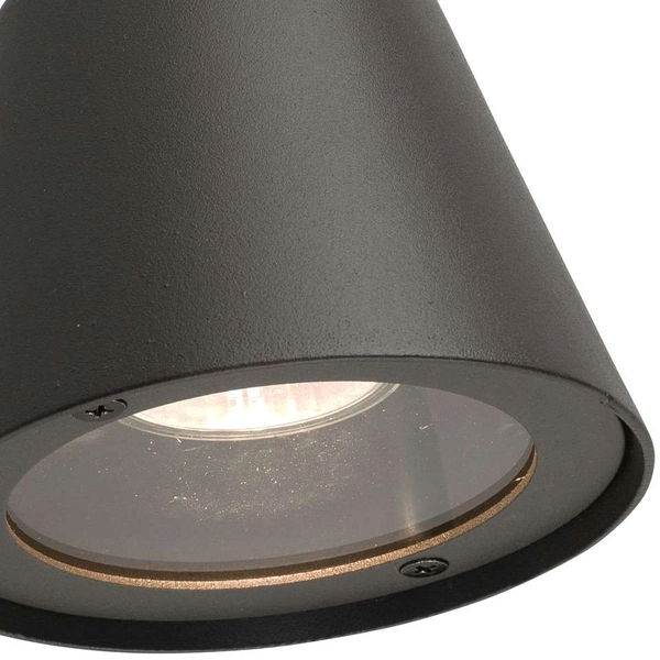 Elewacyjna LAMPA zewnętrzna SOUL 9555 Nowodvorski metalowa OPRAWA zewnętrzna metalowa IP44 grafitowa