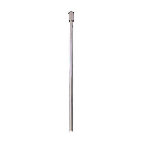 Metalowa lampa sufitowa do jadalni ALHA 9141 Dohar tuba chrom