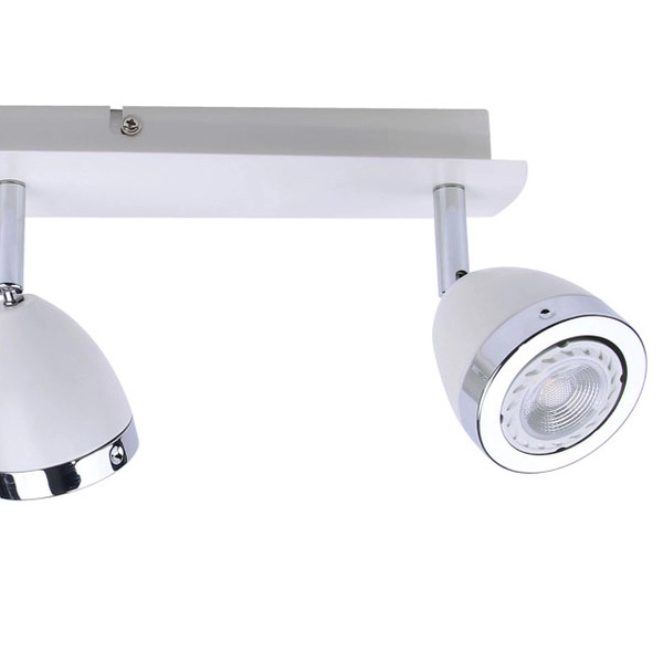 Plafoniera LAMPA regulowana CALASA SPL-9372-3A WH Italux metalowe reflektorki sufitowe białe chrom