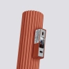 Podłużna lampa ścienna KARBON SL.1634 ryflowana terakota