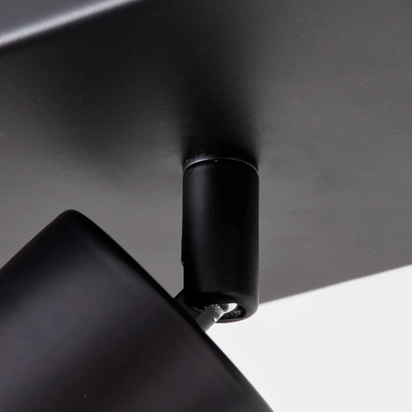 Metalowa lampa sufitowa Jello G99728/76 regulowana tuba czarna