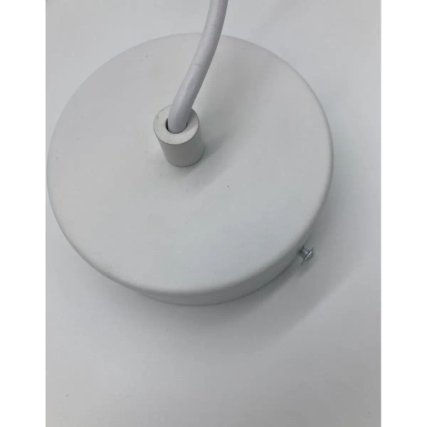 Metalowa lampa zwisowa Pills ST-5819 S WHITE S Step nad wyspę okrągła biała