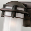 Lampa zewnętrzna naścienna HK-REEF-MINI-VZ Hinkley nadmorska brązowa