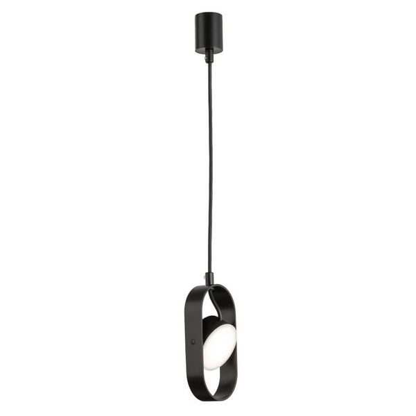 Lampa wisząca Furoku 8537 Shilo LED 6W 4000K oczko metalowa czarna