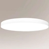 LAMPA sufitowa NUNGO 6005 Shilo metalowa OPRAWA plafon LED 40W 3000K okrągły biały