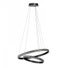 Ringowa lampa wisząca nowoczesna nad stół AZALEA LED 41W 3000K AZ6773 czarna aluminiowa