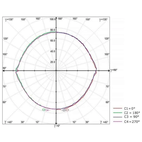 Wisząca LAMPA biurowa SLIM/000055/4000/W MDECO metalowa OPRAWA zwis LED 63W 4000K ring biały
