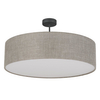 Okrągła ekologiczna lampa sufitowa Rondo 6248 TK Lighting szara beżowa