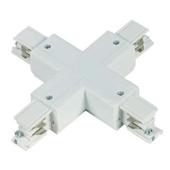 Trójfazowy łącznik X do szynoprzewodów LP-554/3F WH Light Prestige biały