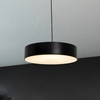 Minimalistyczna LAMPA wisząca RENATA 5082 Rabalux okrągły metalowy ZWIS nowoczesny czarny