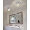 Lampa kula sufitowa Tao AZ2069 Azzardo LED 6W 3000K IP44 szklana chromowana