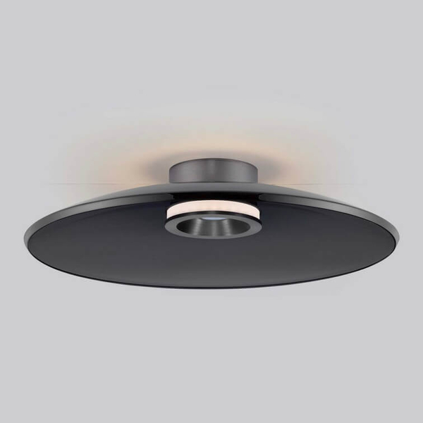 Sufitowa lampa HUANUCO LE44836 LED 33W 3000K do jadalni dysk szara