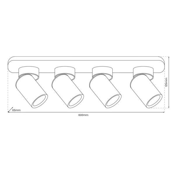 Loftowa sufitowa regulowana lampa ANDY ML9939 do salonu czarno złoty