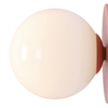 Ścienna lampa kulista BALL 1126C11_S Aldex ball szklana różowa biała