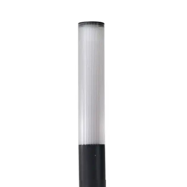 Podłużny słupek ogrodowy EBRO AZ6765 LED 18W 3000K IP65 czarny aluminiowy