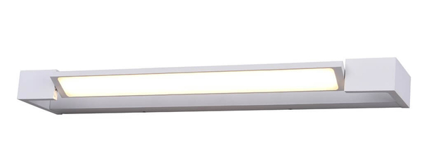 Biała lampa ścienna Dali LED 24W 4000K regulowana nad lustro