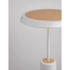 Lampka nocna do sypialni FOVENTO LE45444 LED 17W 3000K grzybek biały