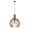 Zwisająca lampa nad stół Winter 40954 Sigma japandi beżowa czarna