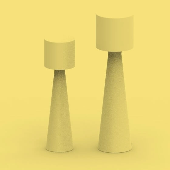 Tarasowa lampa podłogowa Grace LUMGC140WLNW King Home IP54 biała