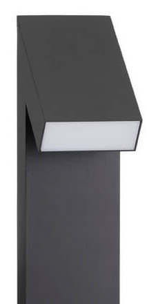 Stojąca lampa ogrodowa MONCLOVA LE71474 metalowa LED 6W 3000K czarna