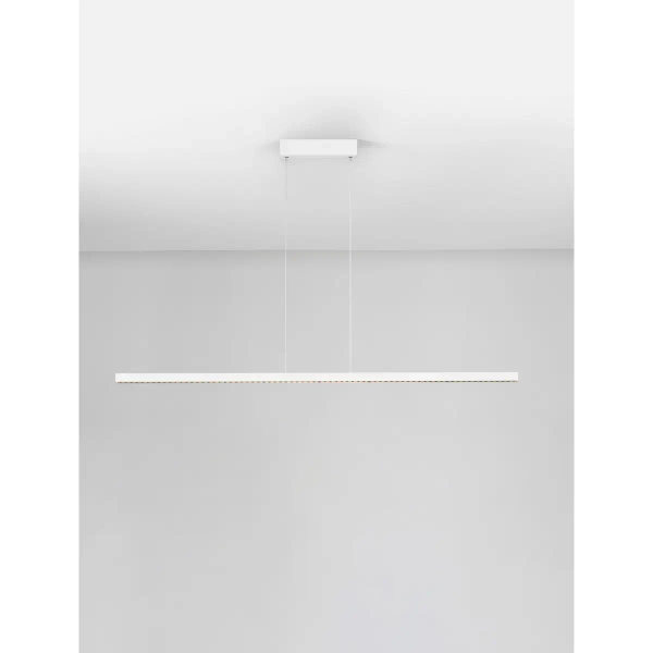 Podłużna wisząca lampa TARVANA LE45411 LED 25W 3000K biała