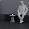 Przenośna lampa ogrodowa kula Elyra przydymiona brązowa O167TL-L3BRK 3W 3000K IP54
