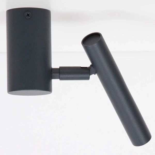 Biurowa lampa sufitowa Sopel 41470 ruchoma tubka grafitowa