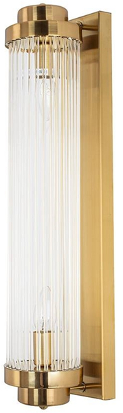 Ścienna lampa Column MSE010100361 szklana glamour złota