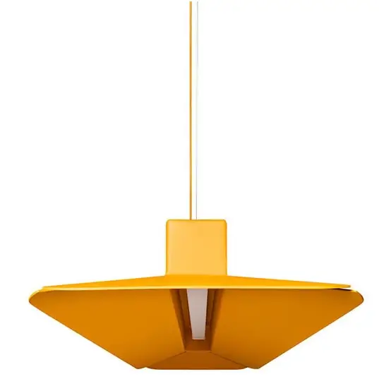 Podłużna zwisająca lampa Yottsu YOB653P02 LED 19,2W 3000K żółty